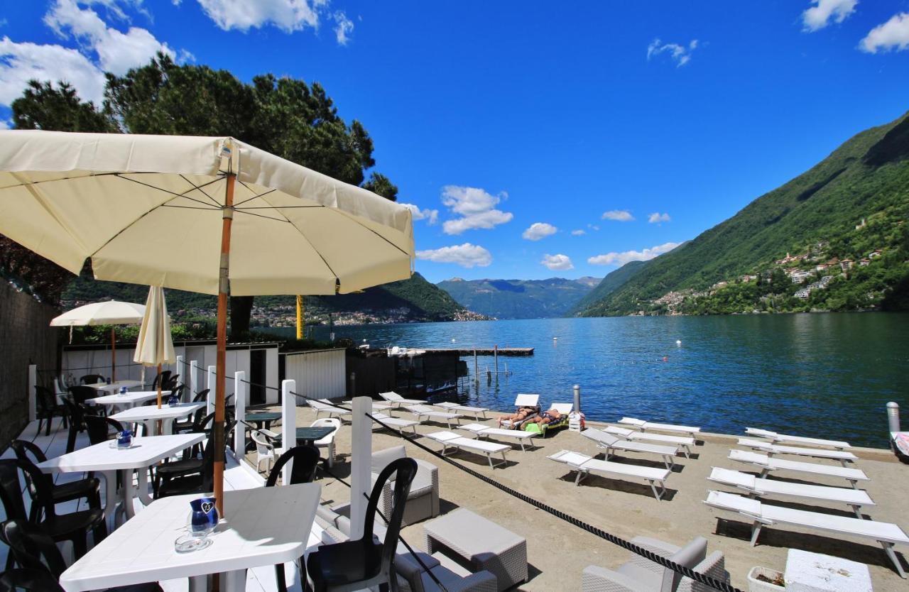 Appartamento "Bella Vista" Sul Lago Di Como Faggeto Lario Bagian luar foto